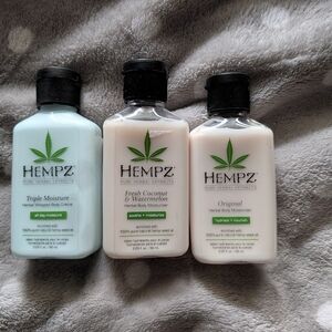 Hempz Moisturizer Collection - Blue, Pink, White
